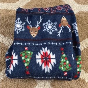 Fleece lined Christmas leggings